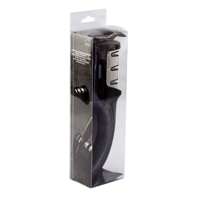Dụng cụ mài dao 3 lớp CKK112 hoặc 4 lớp CKK113 chất liệu thép không gỉ và ABS thiết kế nhỏ gọn image number null